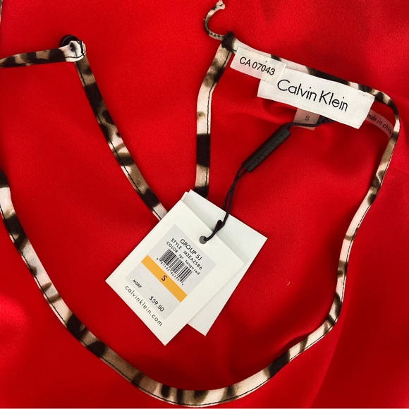 Calvin Klein chiffon blouse - Picture 4 of 4